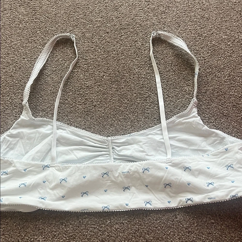 SKIMS Fits Everybody Picot Skimpy Scoop Bralette size 4X - Picture 4 of 6